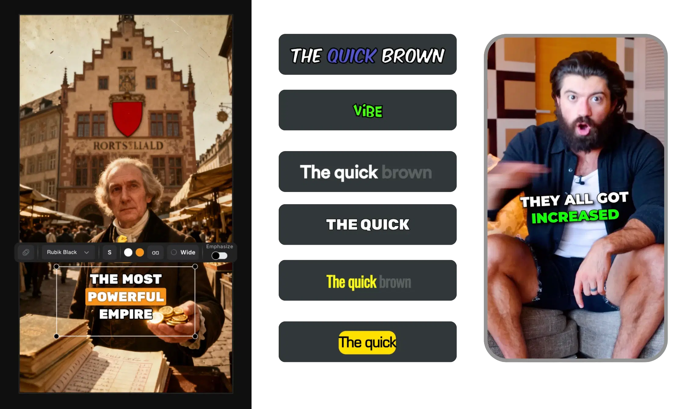 Auto Cut and Center Speakers Preview