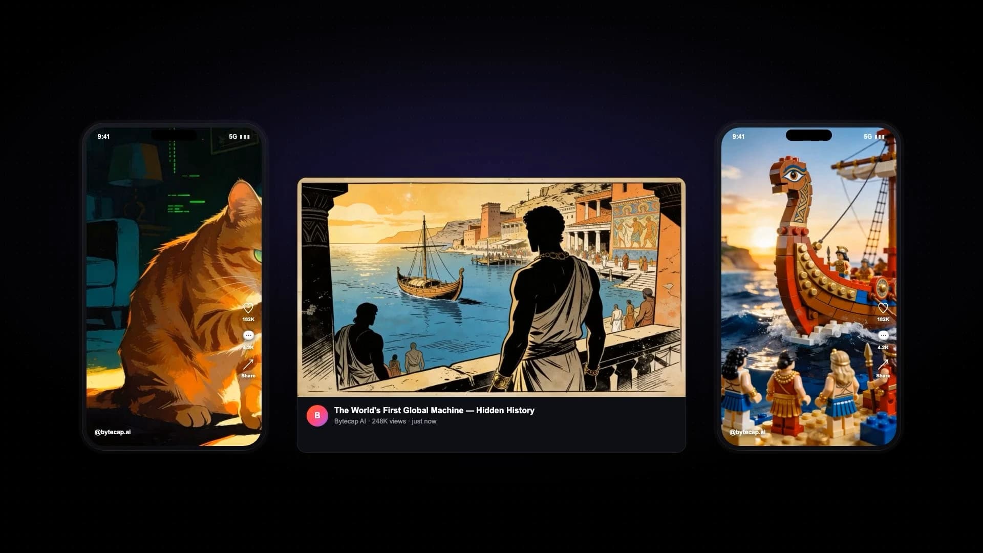 Faceless Videos preview in Bytecap